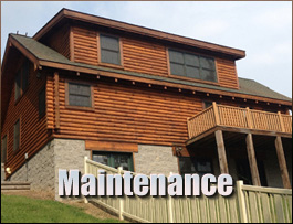  Graham, Kentucky Log Home Maintenance